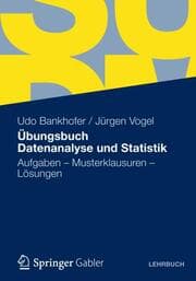 Cover von Übungsbuch Datenanalyse und Statistik