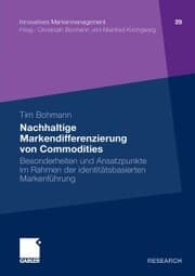 Cover von Nachhaltige Markendifferenzierung von Commodities