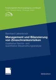 Cover von Management und Bilanzierung von Zinsschrankenrisiken