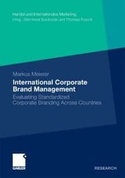 Cover von International Corporate Brand Management