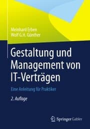 Cover von Gestaltung und Management von IT-Verträgen