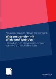 Cover von Wissenstransfer mit Wikis und Weblogs
