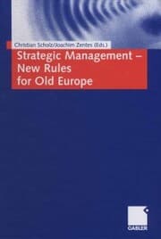 Cover von Strategic Management - New Rules for Old Europe