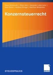 Cover von Konzernsteuerrecht