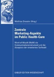 Cover von Zentral Marketing-Aspekte im Public Health-Care