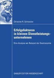 Cover von Erfolgsfaktoren in kleinen Dienstleistungsunternehmen