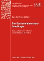 Cover von Der Konzerndatenschutzbeauftragte