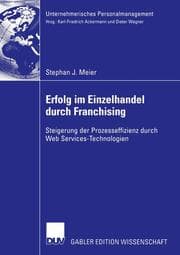 Cover von Erfolg im Einzelhandel durch Franchising