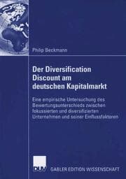 Cover von Diversification Discount am deutschen Kapitalmarkt