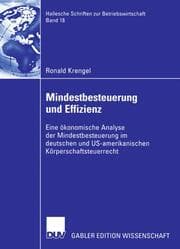 Cover von Mindestbesteuerung und Effizienz