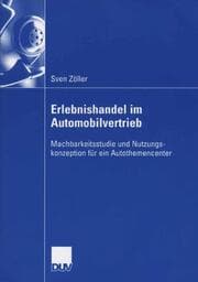 Cover von Erlebnishandel im Automobilvertrieb