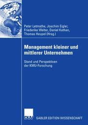 Cover von Management kleiner und mittlerer Unternehmen
