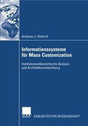 Cover von Informationssysteme für Mass Customization