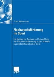 Cover von Nachwuchsförderung im Sport