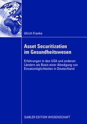 Cover von Asset Securitization im Gesundheitswesen