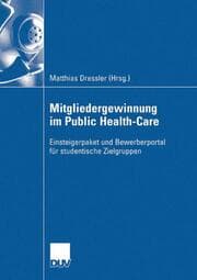 Cover von Mitgliedergewinnung im Public Health-Care