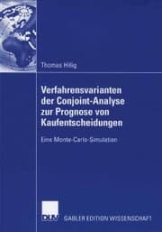 Cover von Verfahrensvarianten der Conjoint-Analyse zur Prognose von Kaufentscheidungen