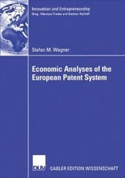 Cover von Economic Analyses of the European Patent System