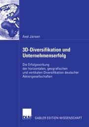 Cover von 3D-Diversifikation und Unternehmenserfolg