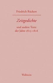 Cover von Zeitgedichte