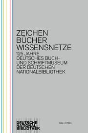 Cover von Zeichen, Bücher, Wissensnetze