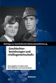 Cover von Geschlechterbeziehungen und 'Volksgemeinschaft'