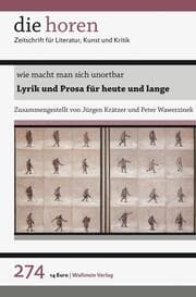 Cover von wie macht man sich unortbar