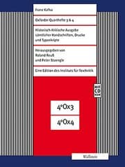 Cover von Oxforder Quarthefte 3 & 4