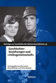 Cover von Geschlechterbeziehungen und 'Volksgemeinschaft'