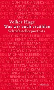 Cover von Was wir euch erzählen