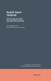 Cover von Rudolf Haym 1848/49