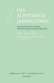 Cover von Das achtzehnte Jahrhundert