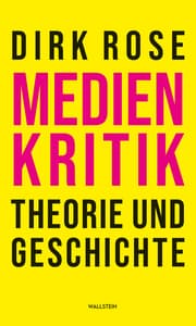 Cover von Medienkritik - Theorie und Geschichte