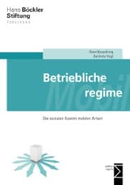 Cover von Betriebliche Mobilitätsregime