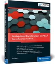Cover von Kundeneigene Erweiterungen mit ABAP