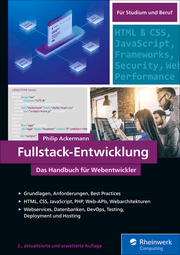 Cover von Fullstack-Entwicklung
