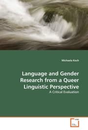 Cover von Language and Gender Research from a Queer Linguistic Perspective