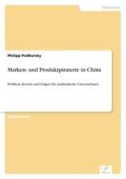 Cover von Marken- und Produktpiraterie in China