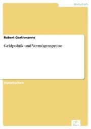 Cover von Geldpolitik und Vermögenspreise