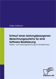 Cover von Entwurf eines leistungsbezogenen Abrechnungssystems für eine Software-Realisierung