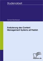 Cover von Evaluierung des Content Management Systems eZ Publish
