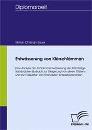 Cover von Entwässerung von Klärschlämmen