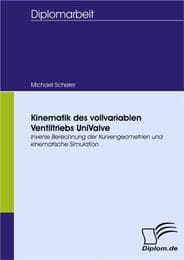 Cover von Kinematik des vollvariablen Ventiltriebs UniValve