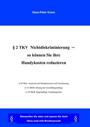 Cover von §2 TKV Nichtdiskriminierung- So können Sie Ihre Handykosten reduzieren