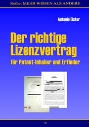 Cover von Der richtige Lizenzvertrag