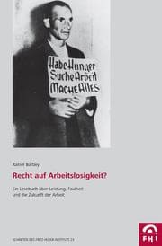 Cover von Recht auf Arbeitslosigkeit?
