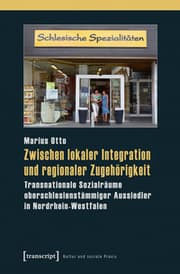 Cover von Zwischen lokaler Integration und regionaler Zugehörigkeit