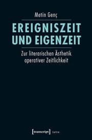 Cover von Ereigniszeit und Eigenzeit