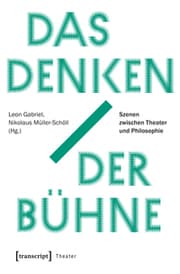 Cover von Das Denken der Bühne
