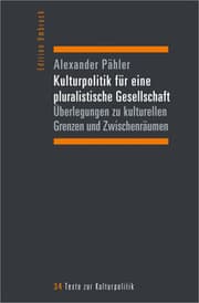 Cover von Kulturpolitik für eine pluralistische Gesellschaft